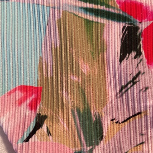 TiniBikini Bikini bottom reversible floral to pink fuchsia M - Picture 8 of 13